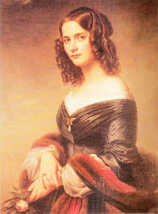 Cécile Mendelssohn Bartholdy by Eduard Magnus