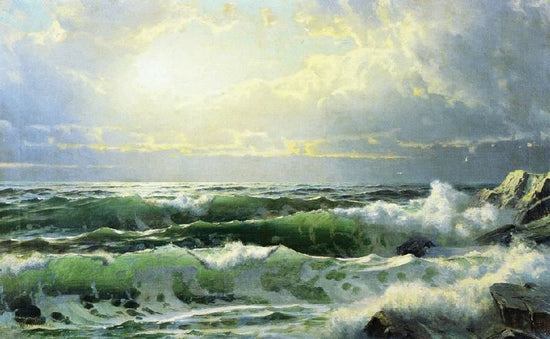 Breaking Waves, 1905 by William Trost Richards