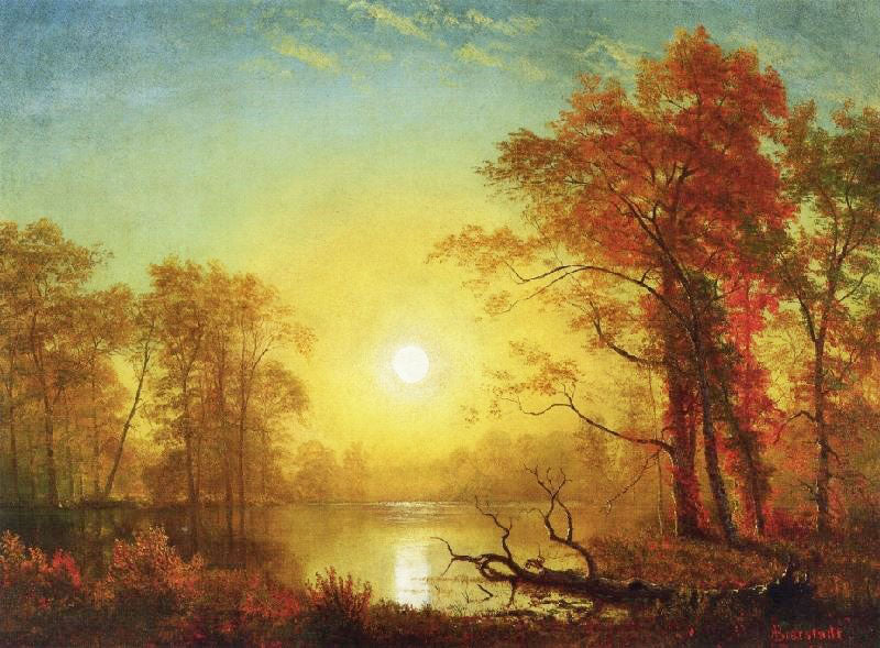 Sunrise by Albert Bierstadt