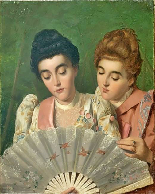 Two Ladies by Gaetano Bellei