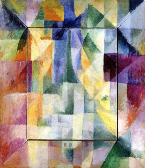 Simultaneous Windows Onto The City (1St Part, 2Nd Motif, 1St Replica) by Robert Delauna
