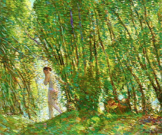At Sunset by Childe Hassam