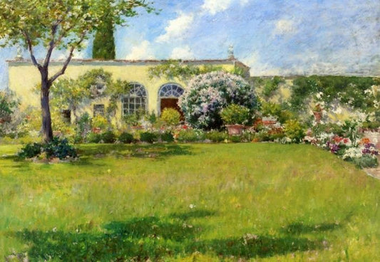 The Orangerie by William Merritt Chase