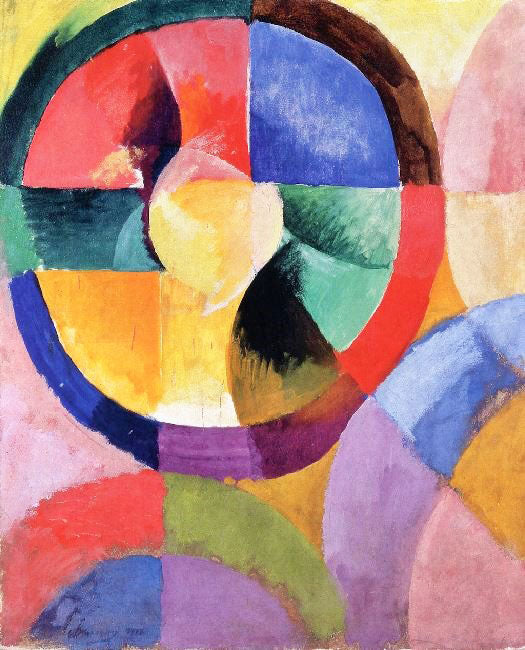 Formes Circulaires, Soleil No. 1 by Robert Delauna