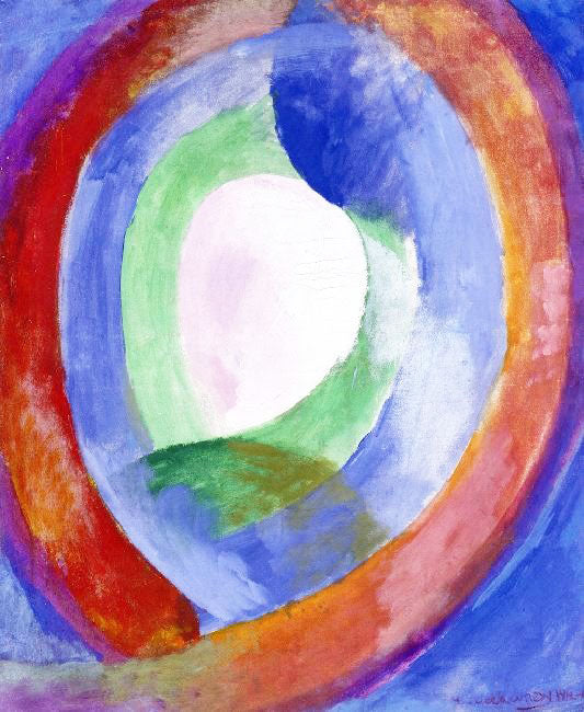 Circular Formes, Moon No. 1 by Robert Delauna