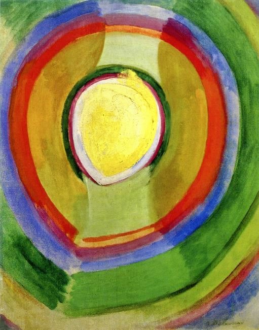 Circular Forms, Moon No. 2 by Robert Delauna