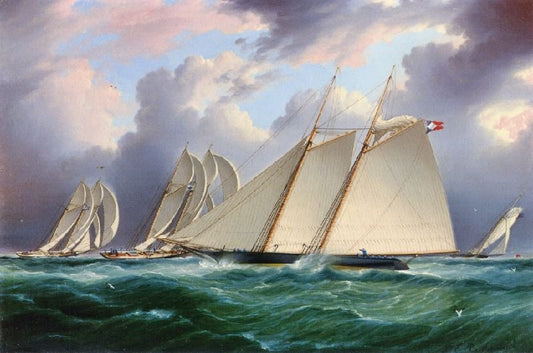 Yacht ’Orion’ by James E. Buttersworth