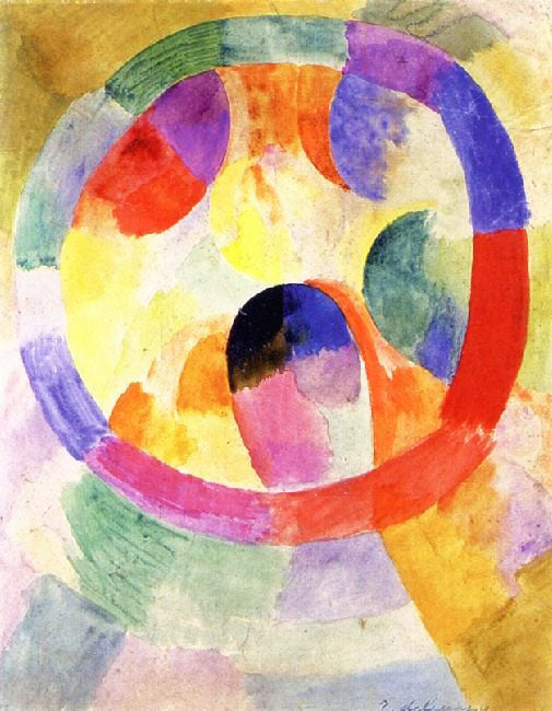 Circular Forms, 1913 by Robert Delauna