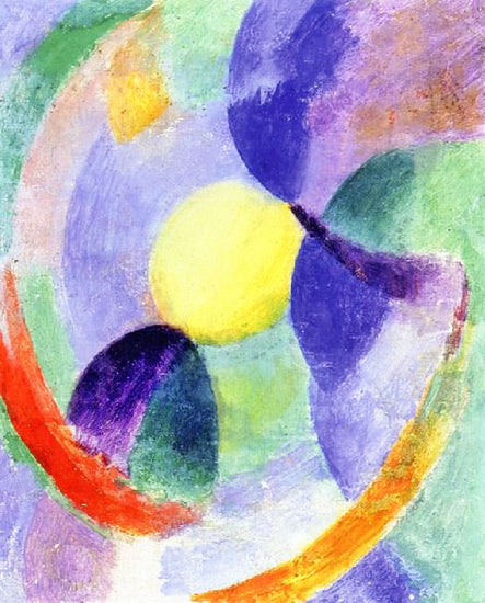 Circular Forms, Moon No. 3 by Robert Delauna