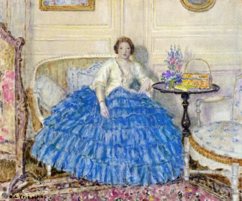 The Crinoline by Frederick Carl Frieseke