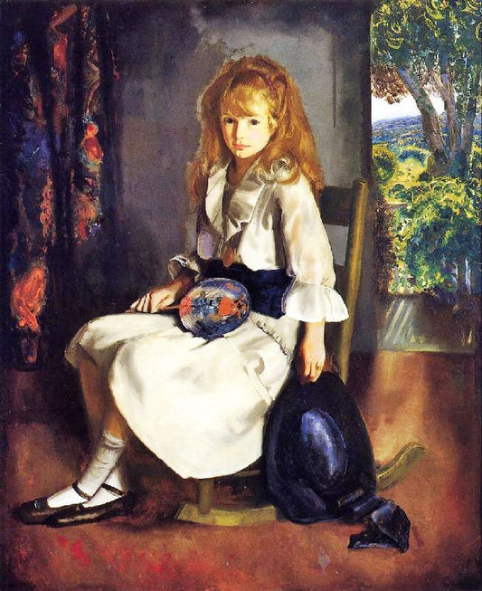 Anne In White by George Wesley Bellows