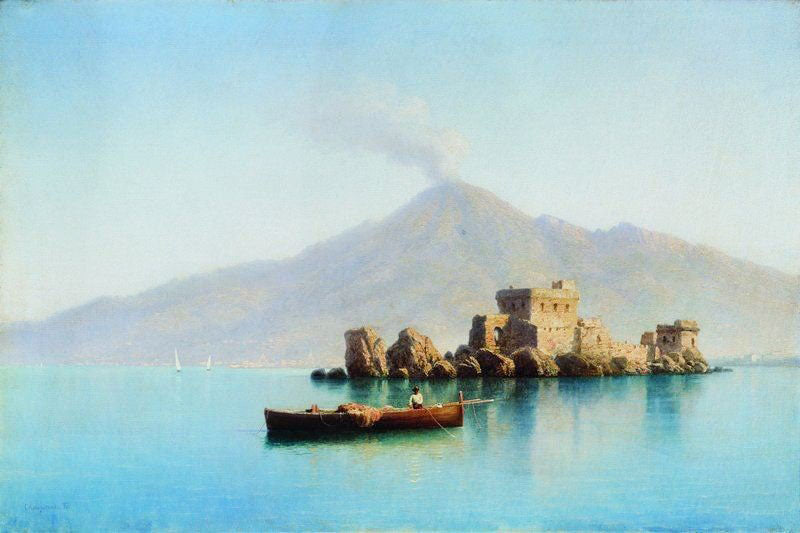 Mount Vesuvius by Gavriil Kondratenko