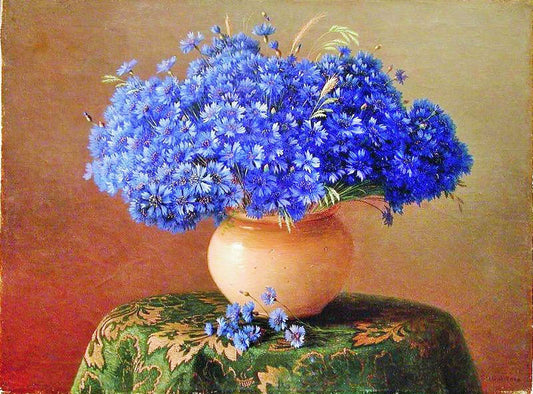 Cornflowers by Gavriil Kondratenko