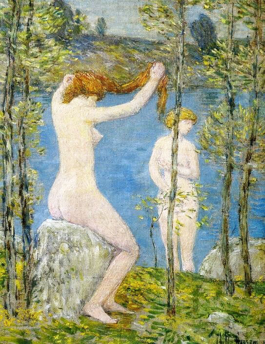 Untitled, Study For ’Bathers’ by Childe Hassam