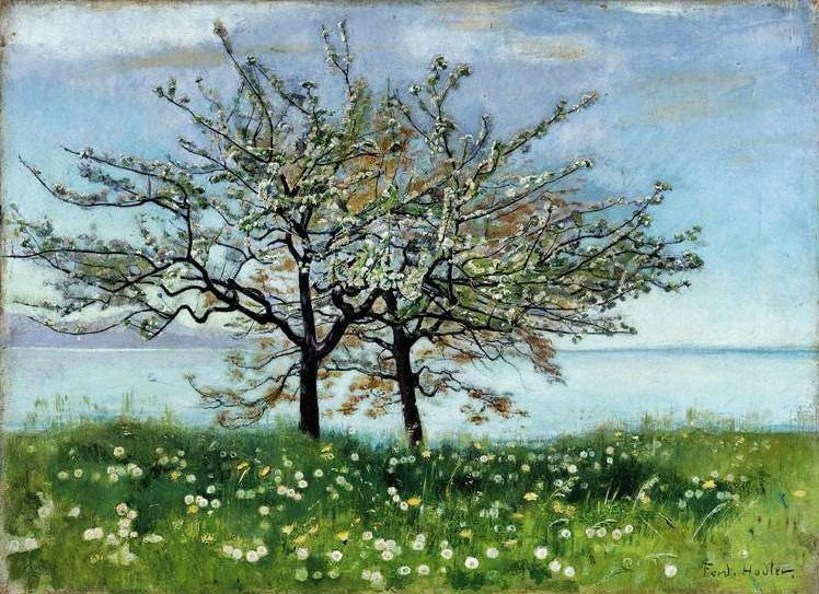Spring Landscape by Ferdinand Hodler