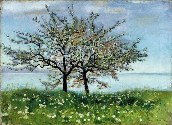 Spring Landscape by Ferdinand Hodler