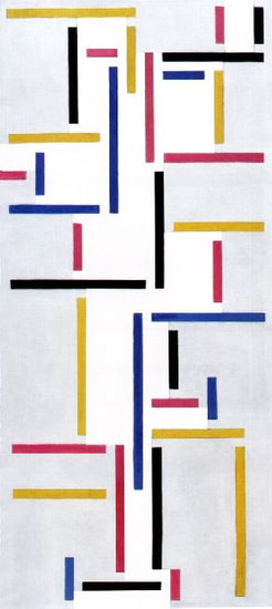Rythm Of A Russian Dance by Theo van Doesburg