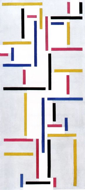 Rythm Of A Russian Dance by Theo van Doesburg