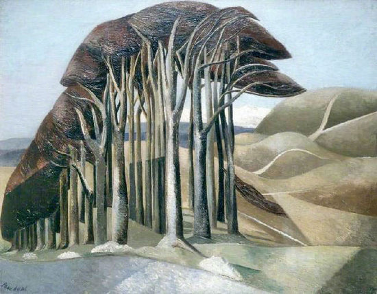 Wood On The Downs by Paul Nash