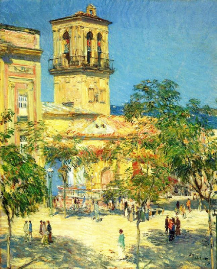Street Of The Great Captain, Cordoba by Childe Hassam