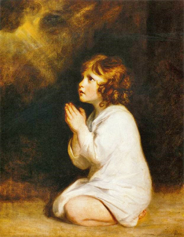 The Infant Samuel by Sir Joshua Reynolds