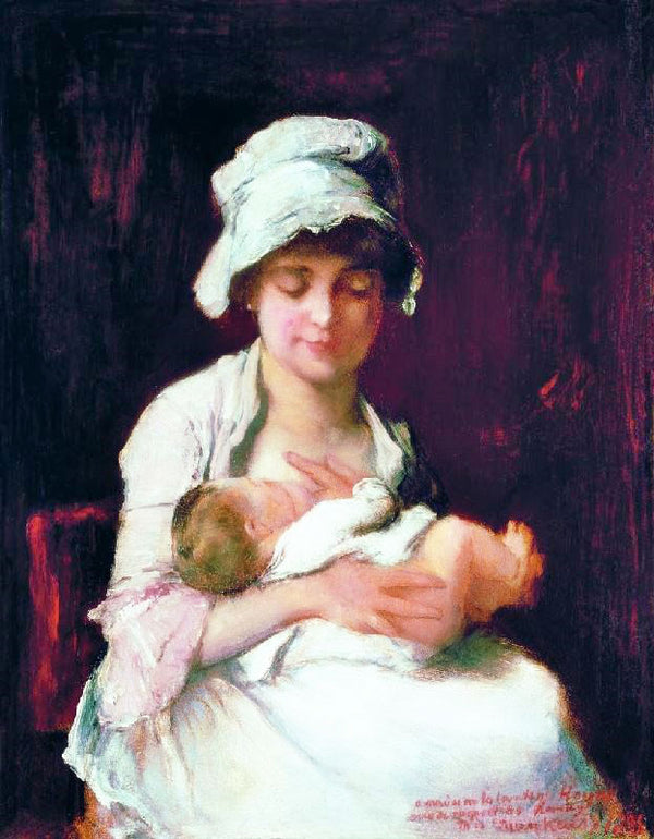 Motherhood by Mihály Munkács