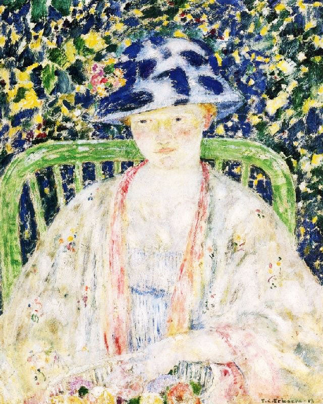 The Green Chair by Frederick Carl Frieseke