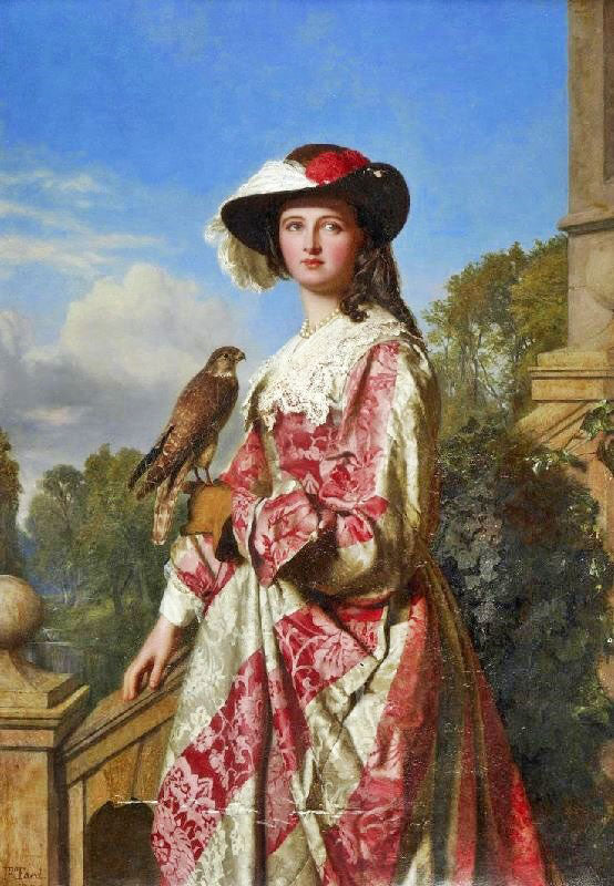 The Merlin by John Faed R.S.A.