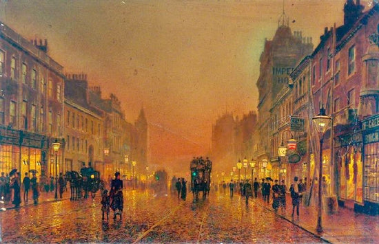 Briggate, Leeds by John Atkinson Grimshaw