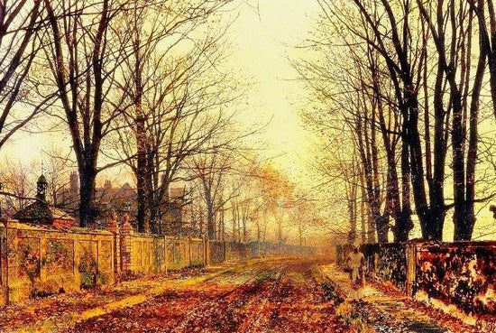 Under The Beeches by John Atkinson Grimshaw