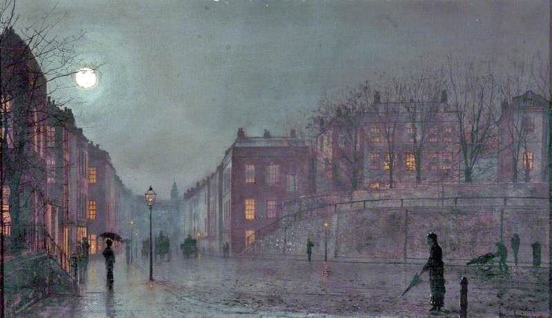A View Of Hampstead, London by John Atkinson Grimshaw