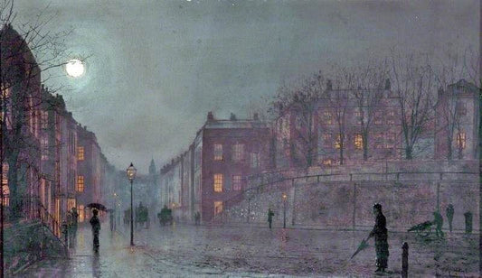 A View Of Hampstead, London by John Atkinson Grimshaw