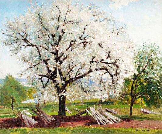 The Flowering Fruit Tree by Carl Fredrik Hill