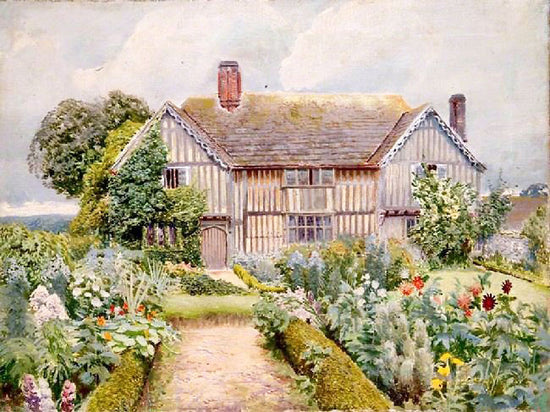 Brewer Street Farm, Bletchingley, Surrey by Ernest C Christie