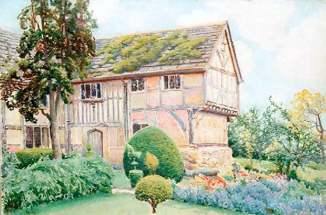 Gosterwood Manor, Forest Green, Surrey by Ernest C Christie