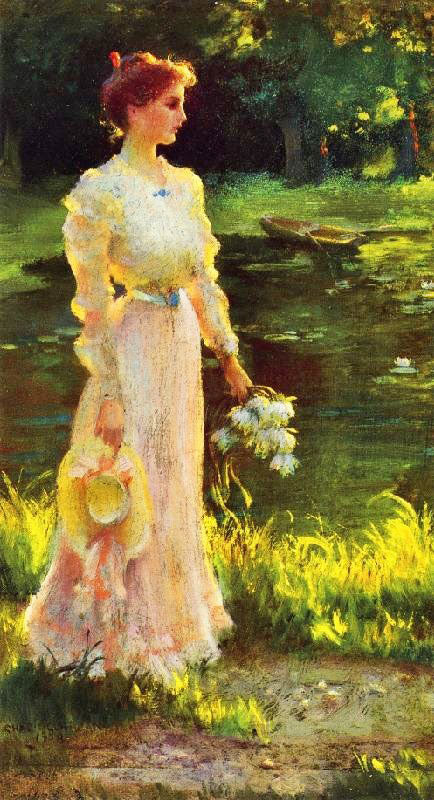 BY THE LILY POND