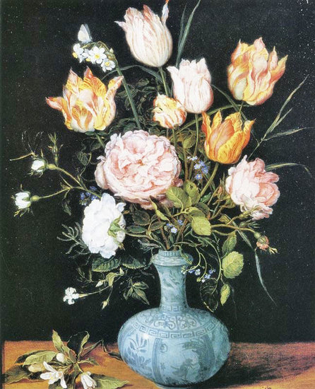 Vase Of Flowers by Jan Brueghel the Elder