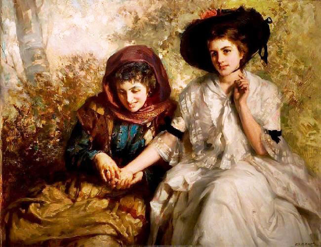 The Fortune Teller by James Clark