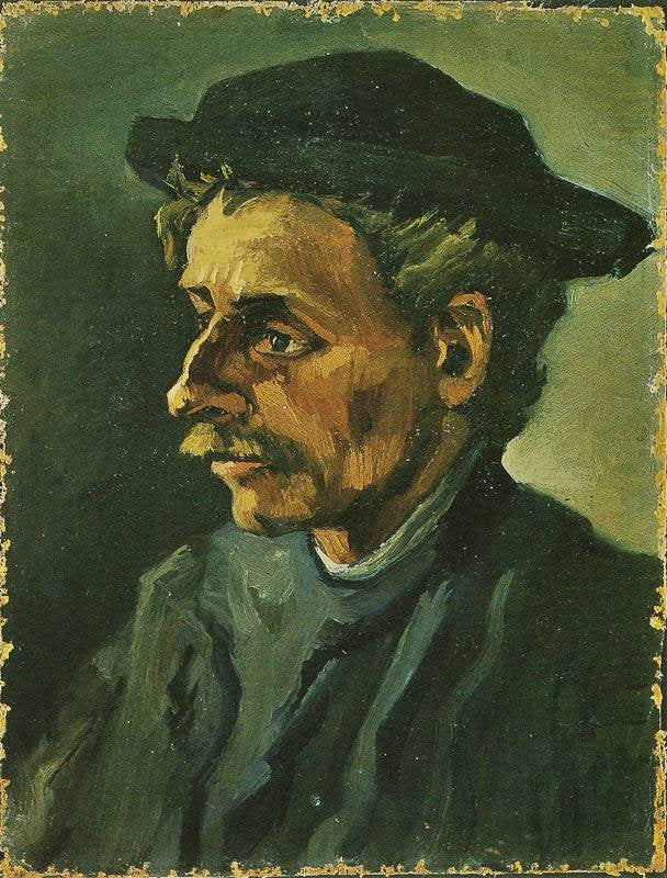 Head Of A Man by Vincent van Gogh