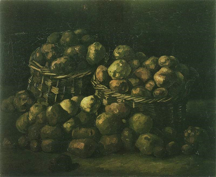Basket Of Potatoes by Vincent van Gogh