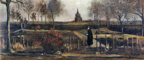 The Parsonage Garden At Nuenen In Spring by Vincent van Gogh
