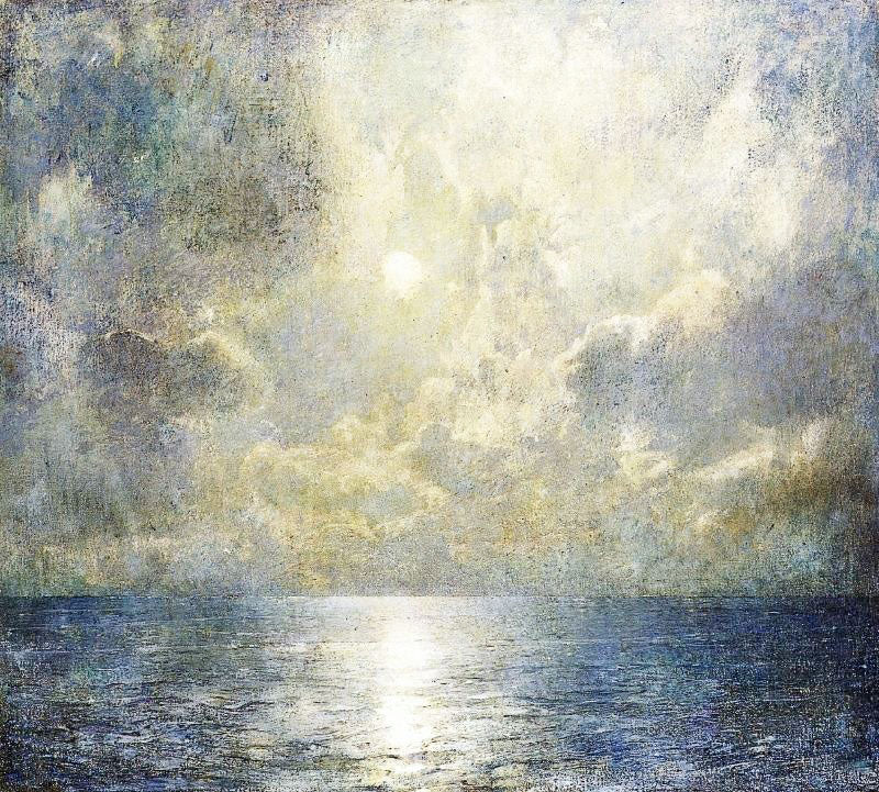Moonlilt Seascape by Emil Carlsen