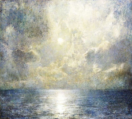 Moonlilt Seascape by Emil Carlsen