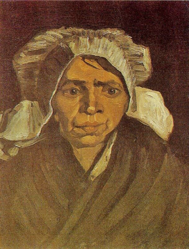 Peasant Woman Head by Vincent van Gogh