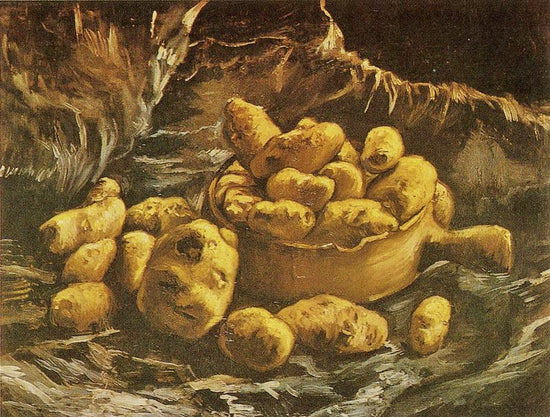 Still Life With Earthen Bowl Of Potatoes by Vincent van Gogh