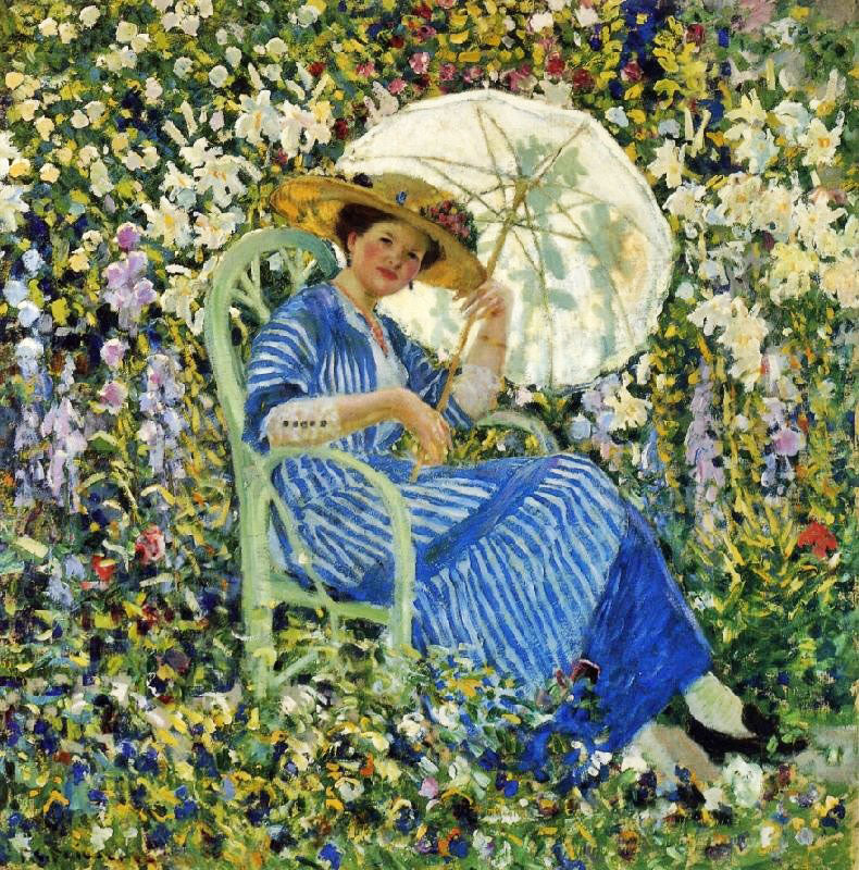 IN THE GARDEN, GIVERNY