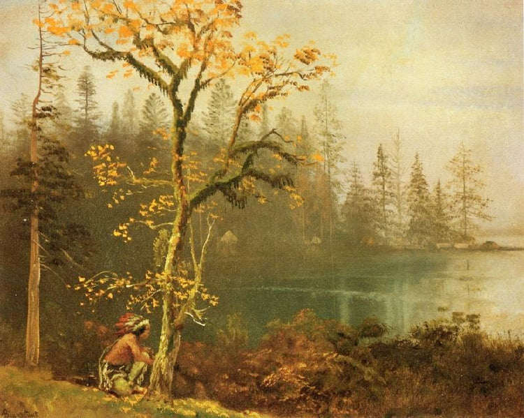 Indian Scout by Albert Bierstadt