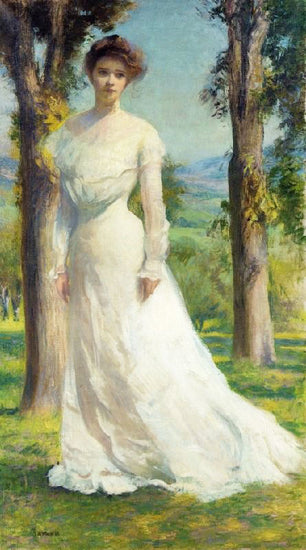 Margaret Under The Elms by Edmund Tarbell