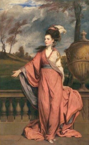 Jane Fleming, Later Countess Of Harrington by Joshua Reynolds