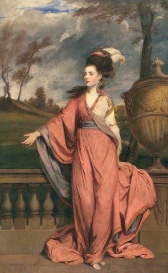 Jane Fleming, Later Countess Of Harrington by Joshua Reynolds
